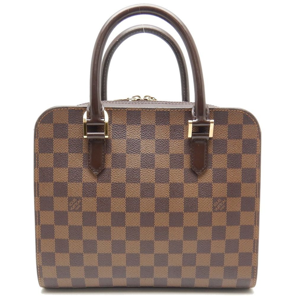 Louis Vuitton Damier Triana Handbag Ebene
